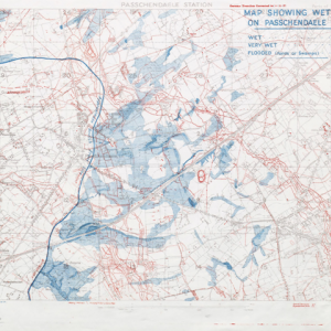 AVW_1917_10_16_Map_showing_wet_areas_near_Passchendaele_village