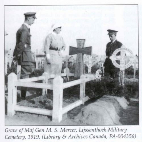 AVW_1916_06_02Graf Malcolm Mercer op Lijssenthoek in 1919